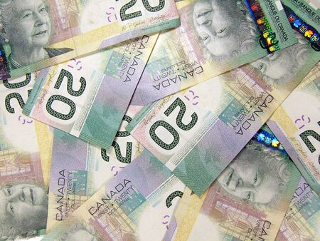 canadian dollarsの写真素材