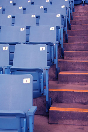empty stadium seats