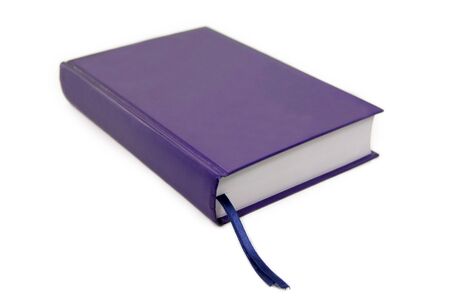 isolated blue bookの写真素材