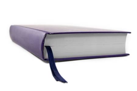 isolated blue bookの写真素材