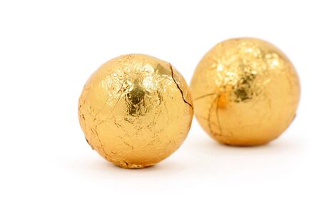 candy ball with white backgroundの写真素材