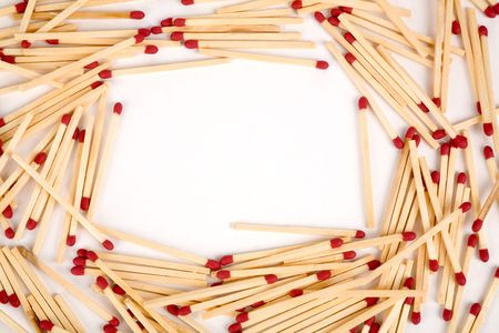 matchs close up shotの写真素材