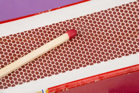 match close up shot