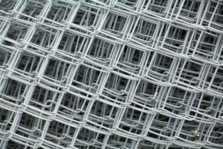 Wire Mesh close up for background