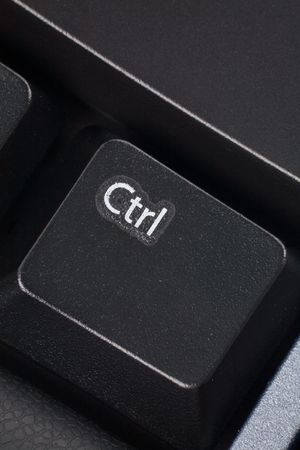 black computer keyboard close upの写真素材