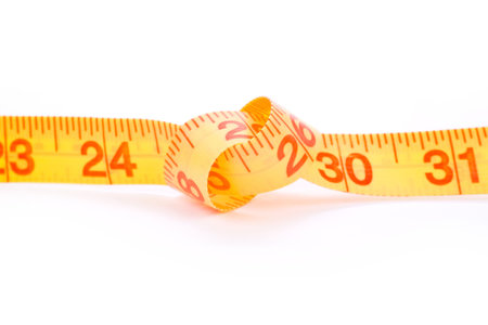 Tape Measure with white background