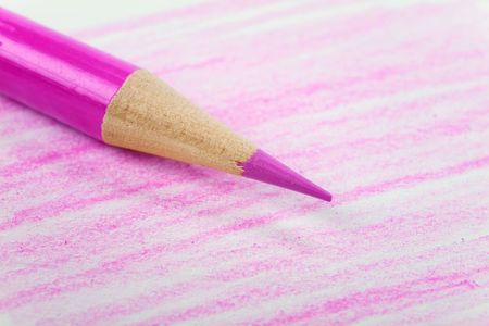 a color pencil close up shot for backgroundの写真素材