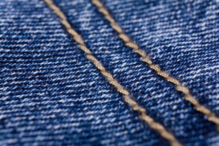 a blue jean close up shotの写真素材