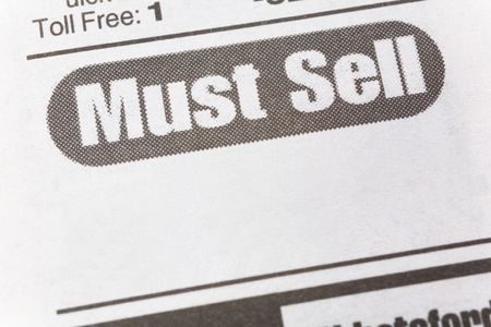 Must See, newspaper Sales ad,  Business conceptの写真素材