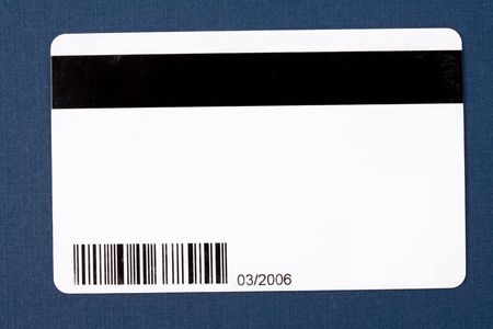 Plastic Digital Data Card close upの写真素材