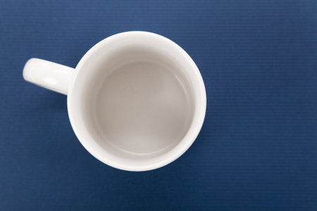 Coffee Mug close up shotの写真素材