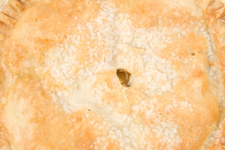 Apple Pie close up shotの写真素材