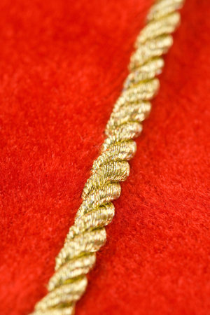 Christmas Stocking close up shotの写真素材