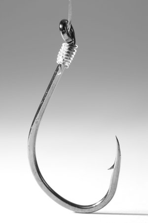 Fishing Hook Close up Shot