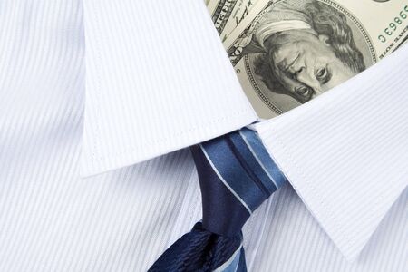 Shirt and Dollar, Business Conceptの写真素材