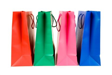 Shopping Bags close up shotの写真素材