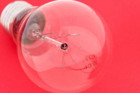 Light Bulb close up shotの写真素材