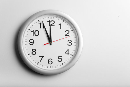 Clock on the wall