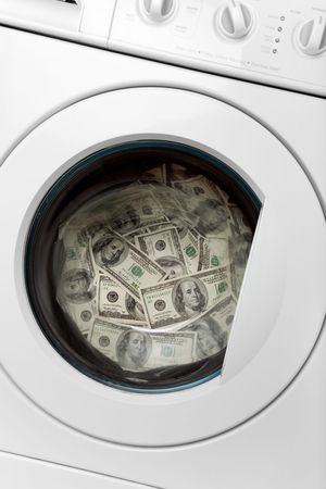 money laundry, Organized Crime conceptの写真素材