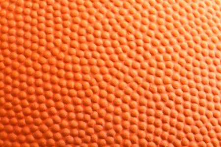 Orange Basketball close up shotの写真素材