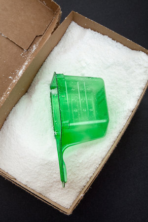 Laundry Detergent close up shotの写真素材