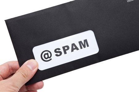 E-Mail SPAM, Concept internet securityの写真素材