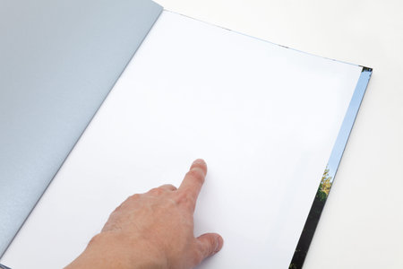  Silver Cover file folder with white backgroundの写真素材