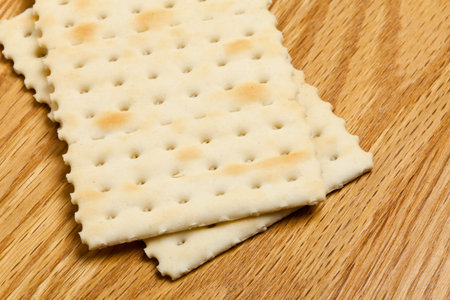 Cracker close up shot