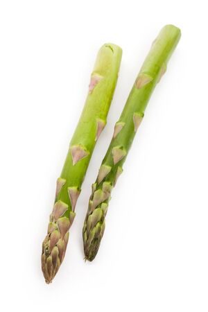 Green Asparagus close up shotの写真素材