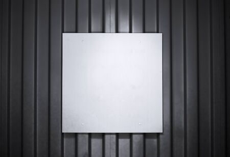 Picture Frame with steel wallの写真素材