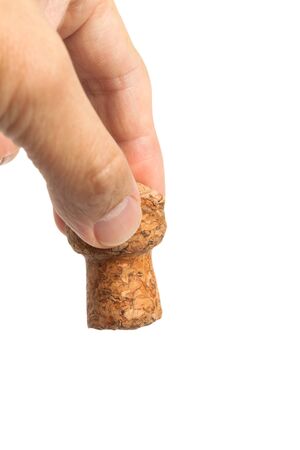 Champagne cork  close upの写真素材