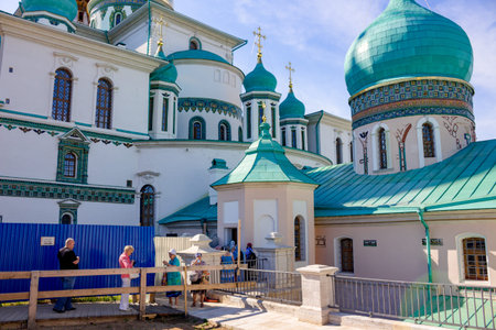 ISTRA, RUSSIA - JULY 2015: Resurrection New Jerusalem stauropegic monastery