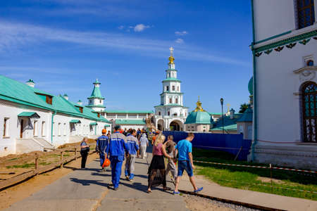 ISTRA, RUSSIA - JULY 2015: Resurrection "New Jerusalem" stauropegic monasteryのeditorial素材