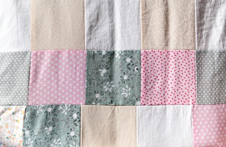 Patchwork plaid background