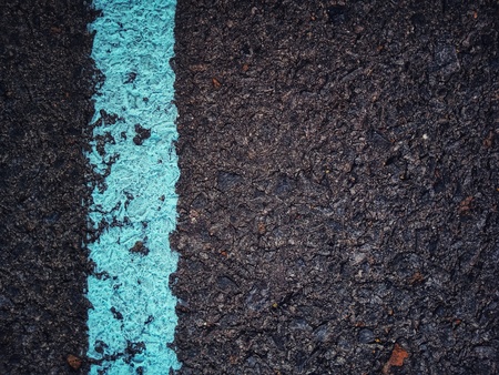 Asphaltic concrete road in Thailand