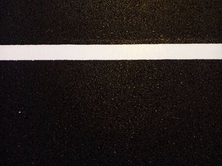 White traffic line color Night time, low light imagesの写真素材
