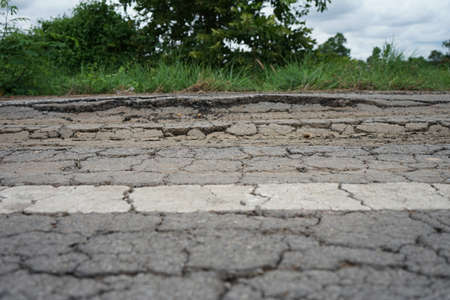 The road is potholes maintenance.