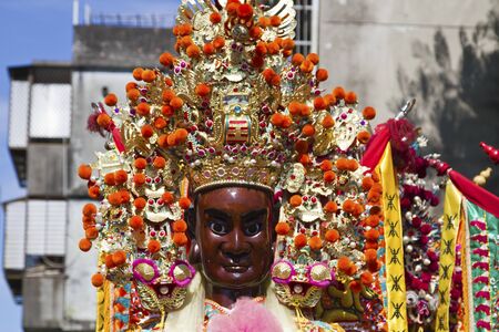 man-size puppet or costume worn by temple worker during parades. It forms a core part of Chinese...