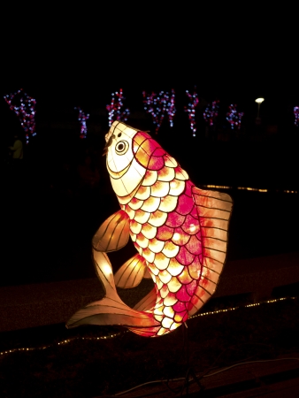TAIPEI - MARCH 01: novel Chinese lanterns light up celebrating LANTERN Festival, known as Yuanxiao Festival, on MARCH 01, 2013 in TAIPEI, TAIWAN. It held annually in January of Lunar calendar.のeditorial素材