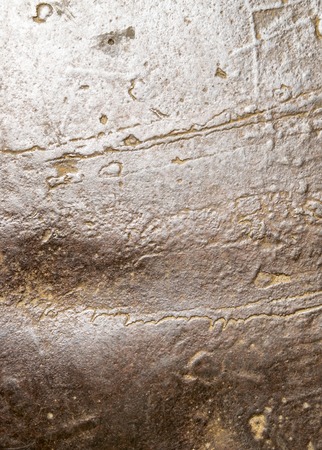 Ancient metal floor of the castle - background abstractの写真素材