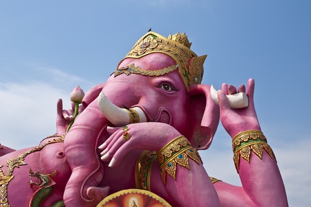 ganesha in thailandの写真素材