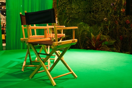 Chair on the stage.の写真素材