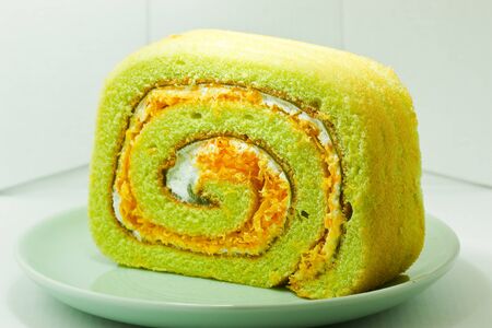 Pandan cake の写真素材