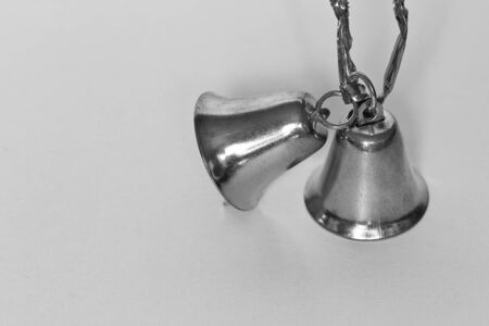  bells on a white background の写真素材
