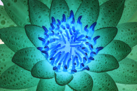 pink water lilyの写真素材