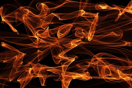 Flames abstract background