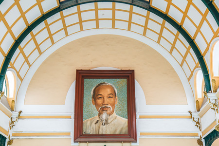 Central Post Office in HO CHI MINH CITYのeditorial素材