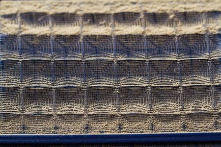 Dust filters are very dirty.の写真素材