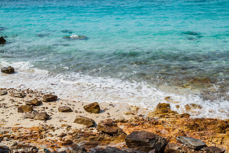 pattaya beach in Koh Larn,Thailandの写真素材