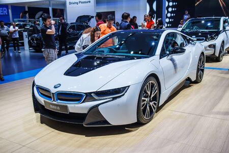 Bangkok, Thailand - April 4, 2015: BMW car shows in 36 Bangkok International Motor Show on April 4, 2015.のeditorial素材